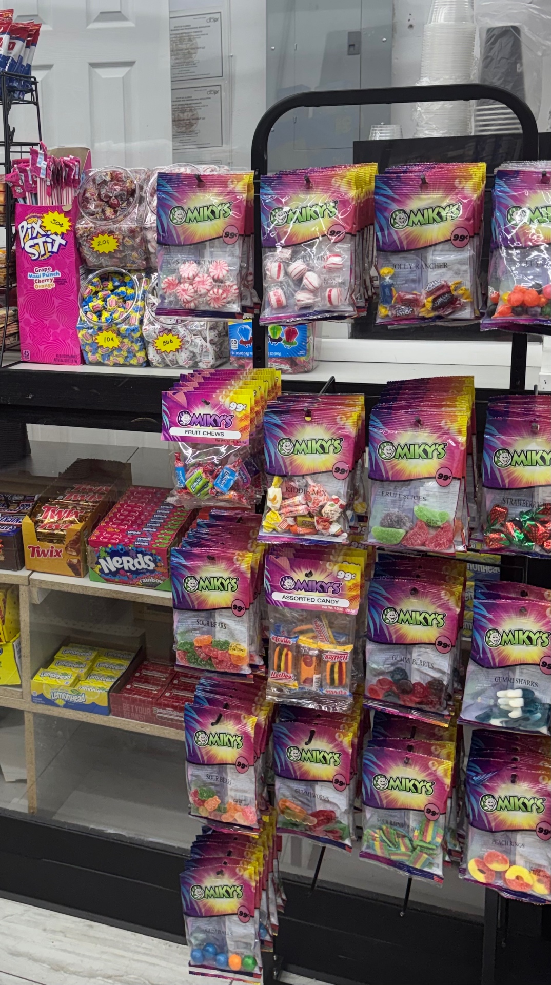 Candy rack